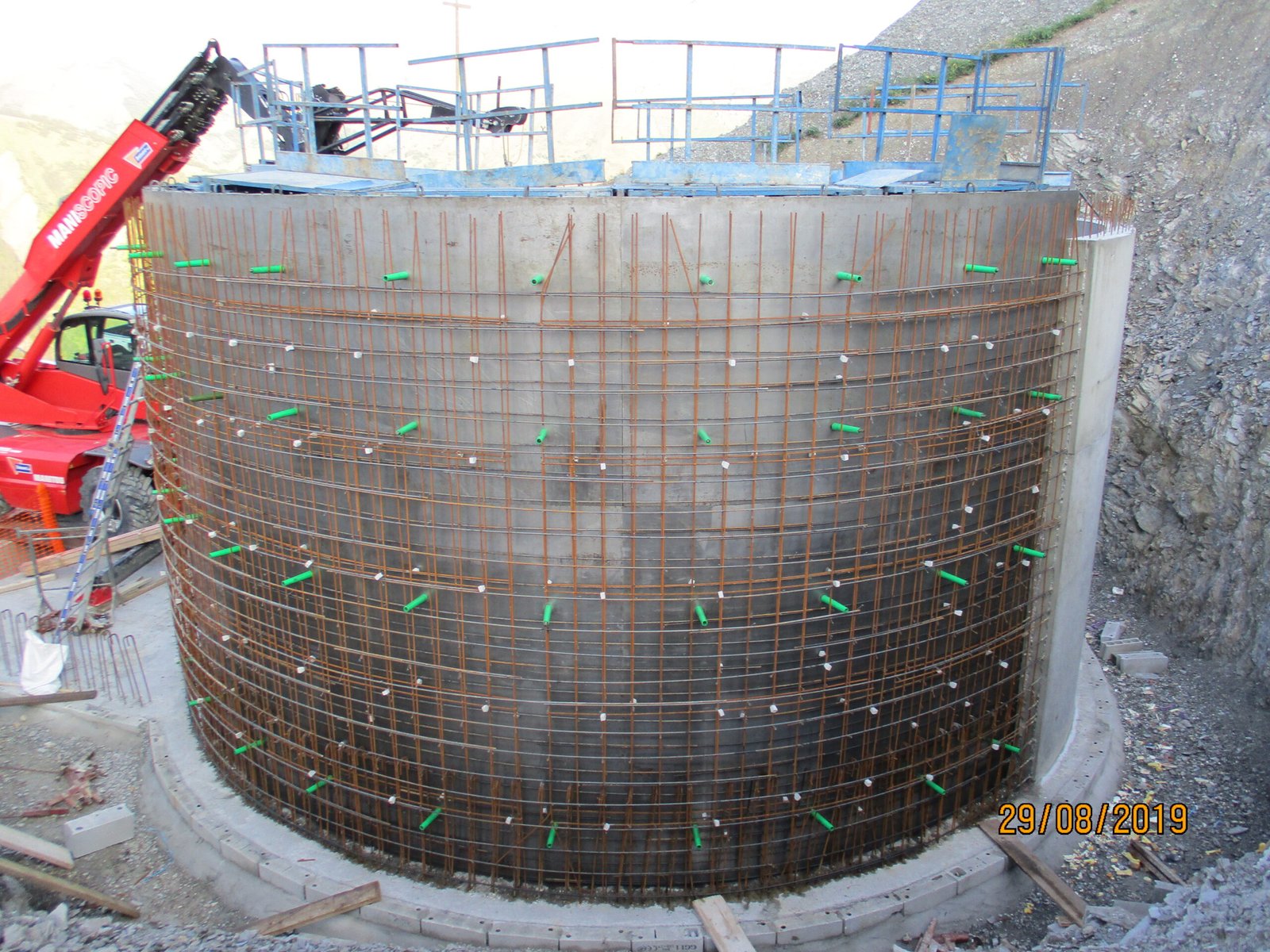 Réalisation d’un réservoir d’eau potable à Béranger (Commune des Belleville – 250 m³)