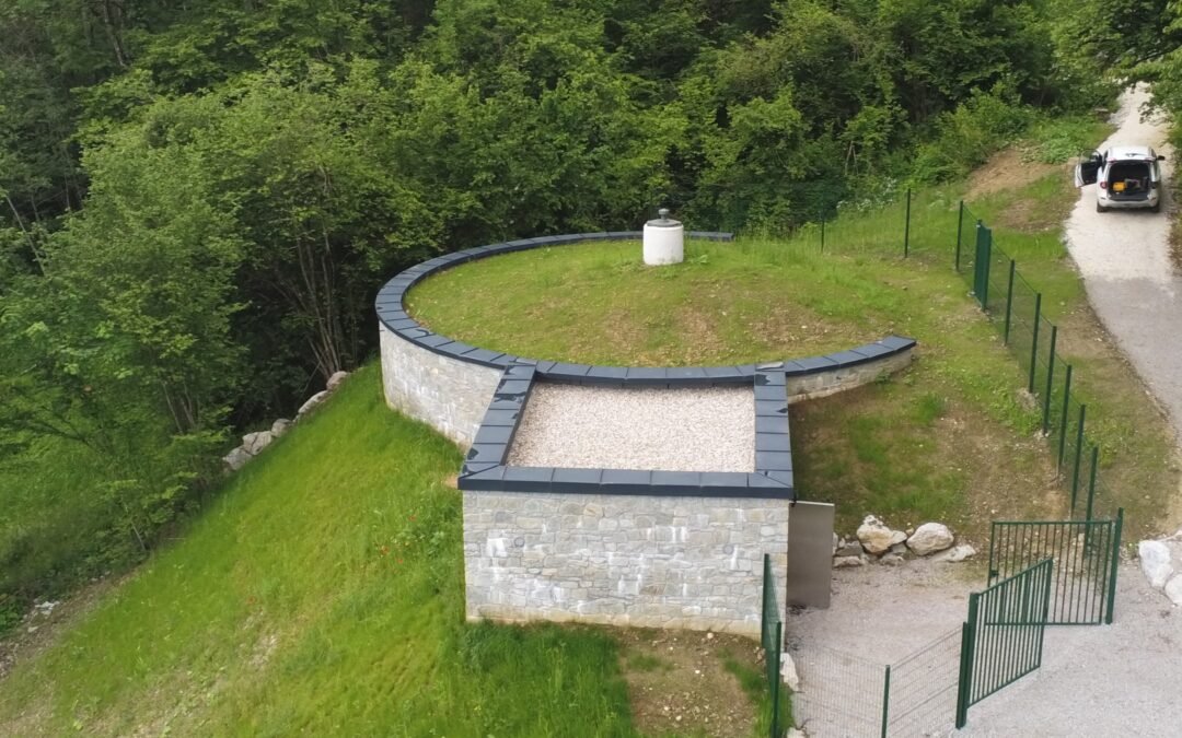 Création d’un réservoir d’eau potable à Marignier