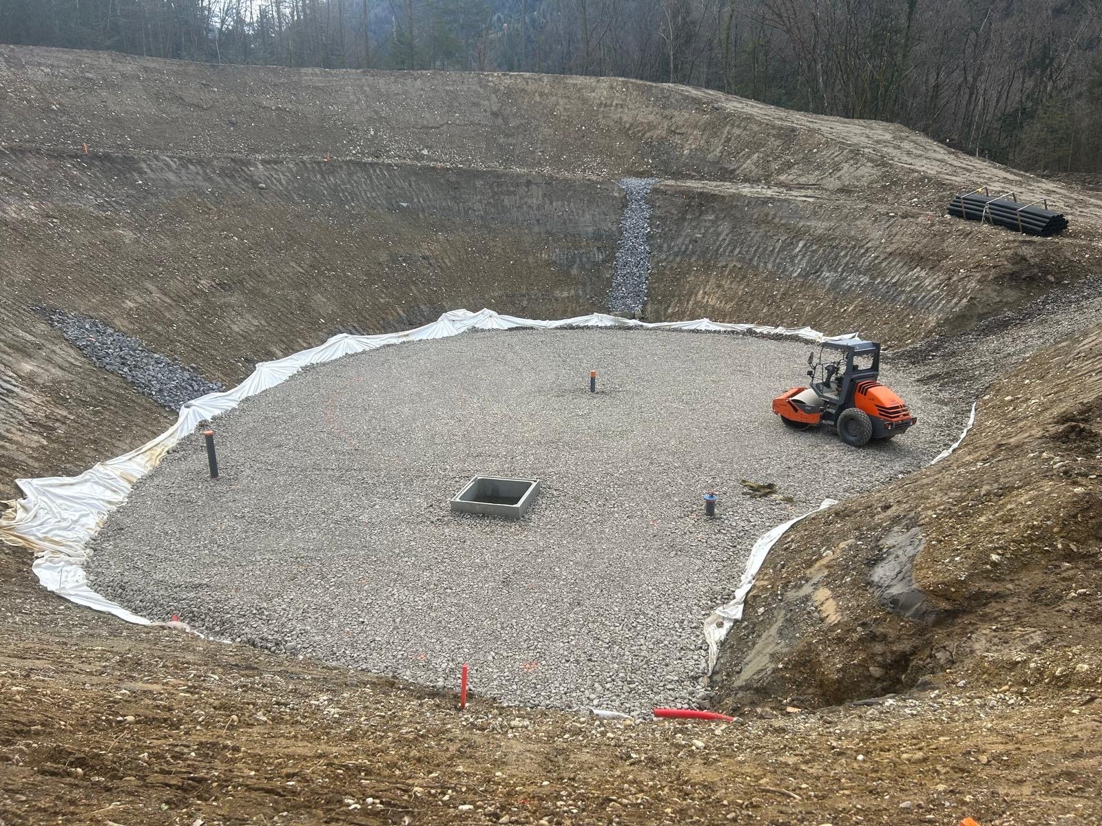 réservoir 1250m3 DOUSSARD