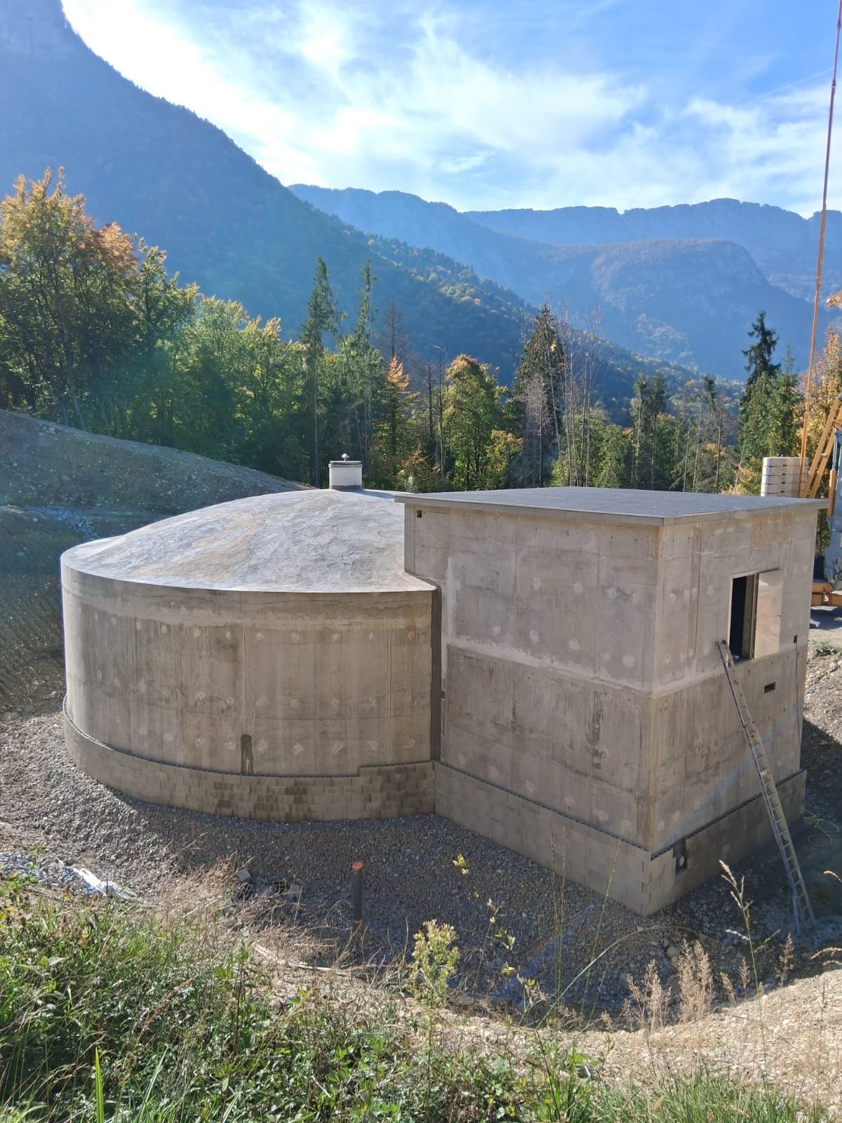 réservoir 1250m3 DOUSSARD