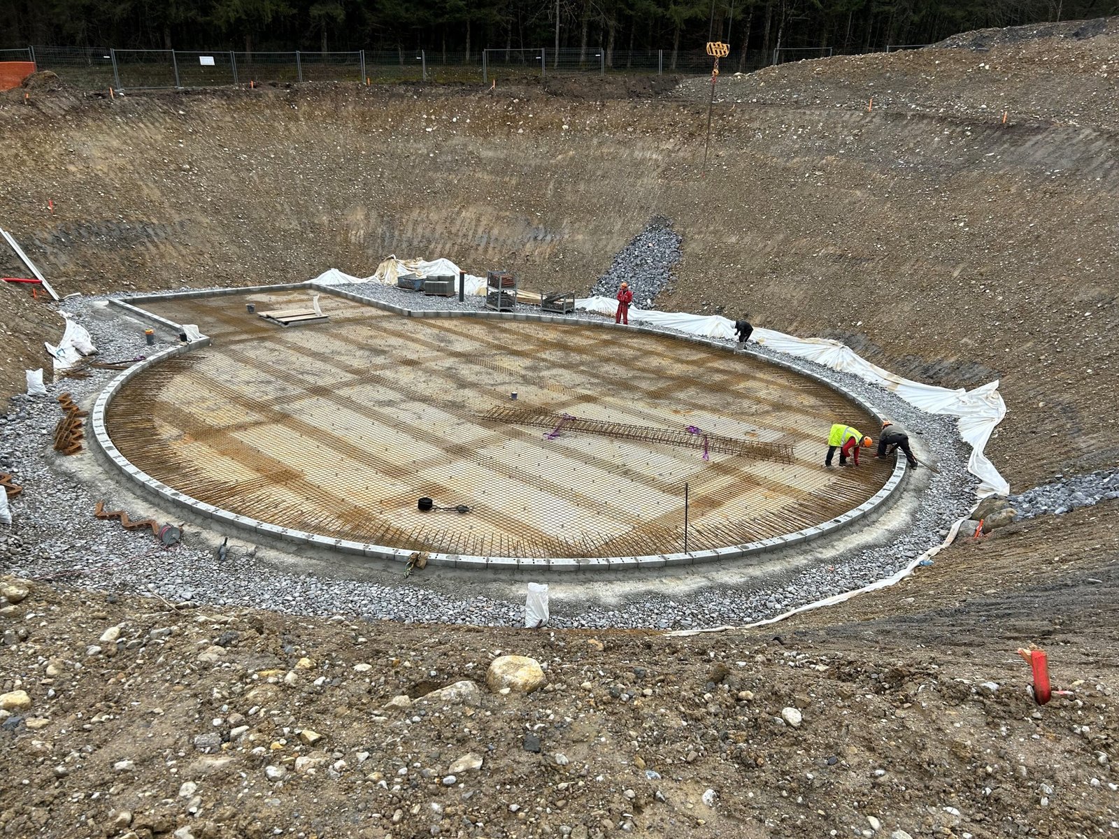 réservoir 1250m3 DOUSSARD